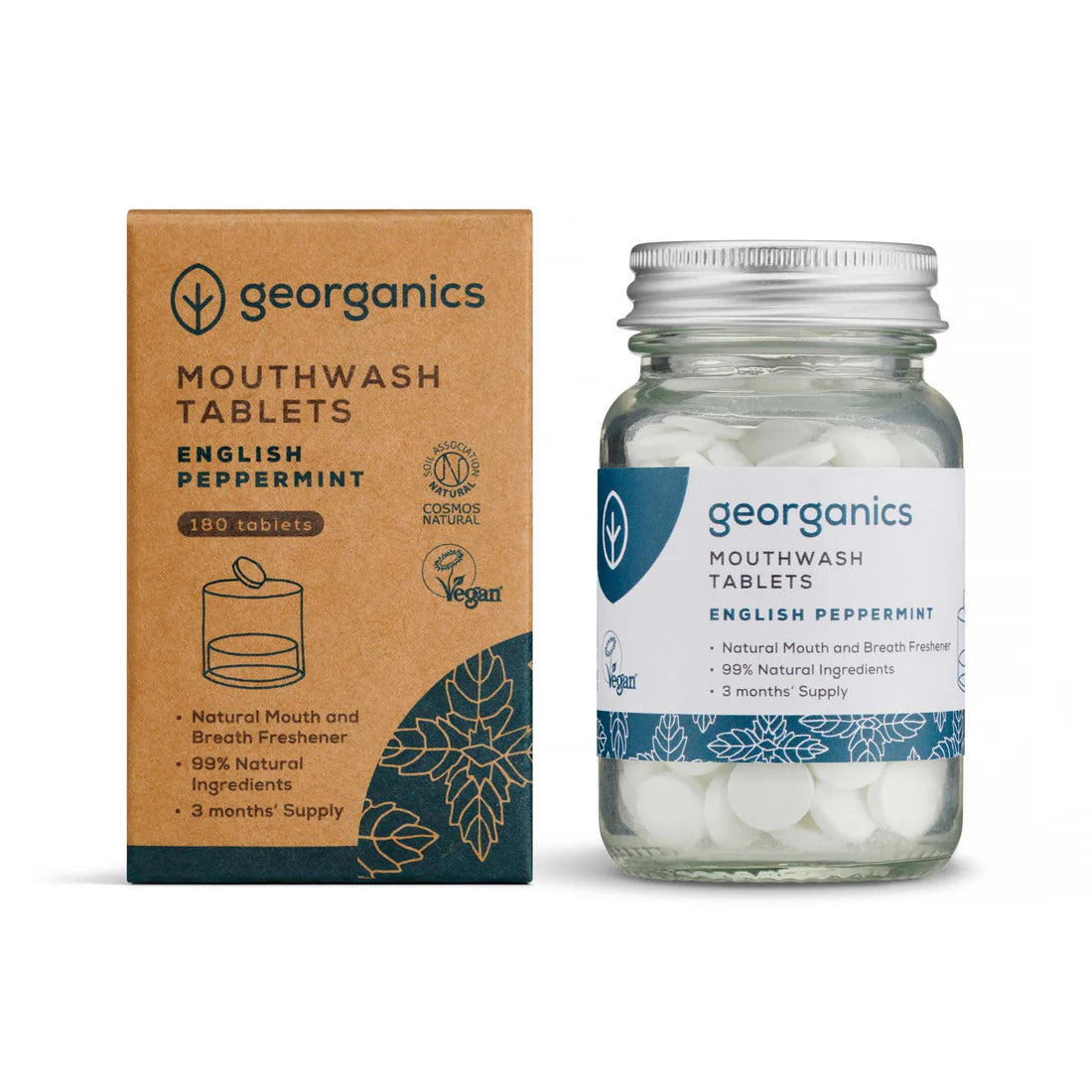 Collutorio tavolette English Peppermint 180cp