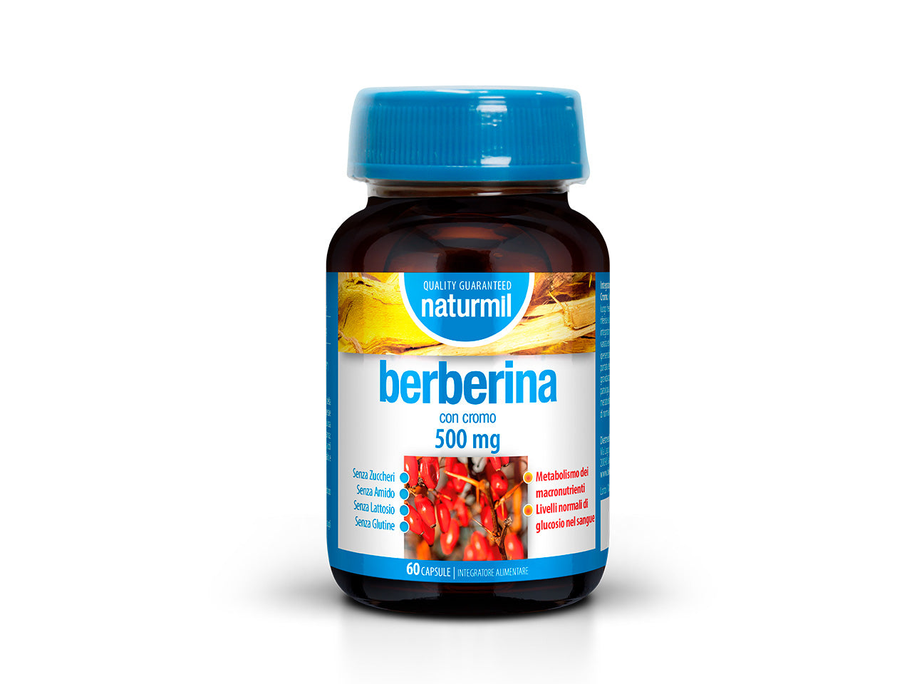 Naturmil Berberina con Cromo 500mg