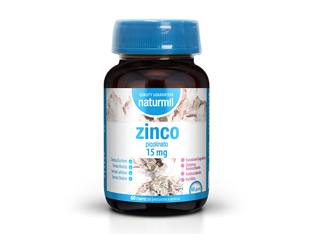 Naturmil Zinco 15mg 60cp