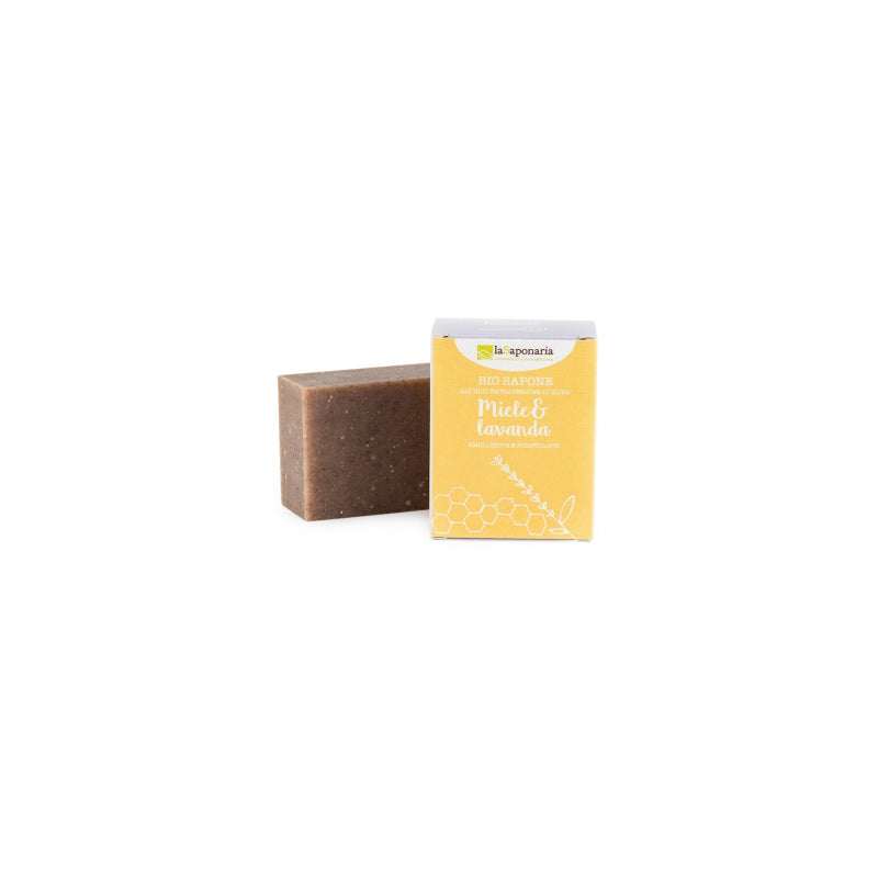 Bio Sapone Solido Miele e Lavanda 100g