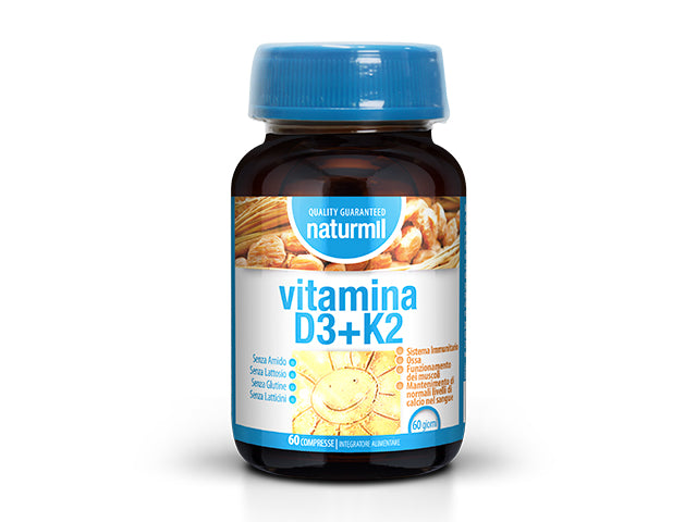 Naturmil Vitamina D3+K2 60 cp.