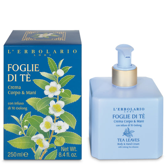 Foglie di tè Crema corpo e mani