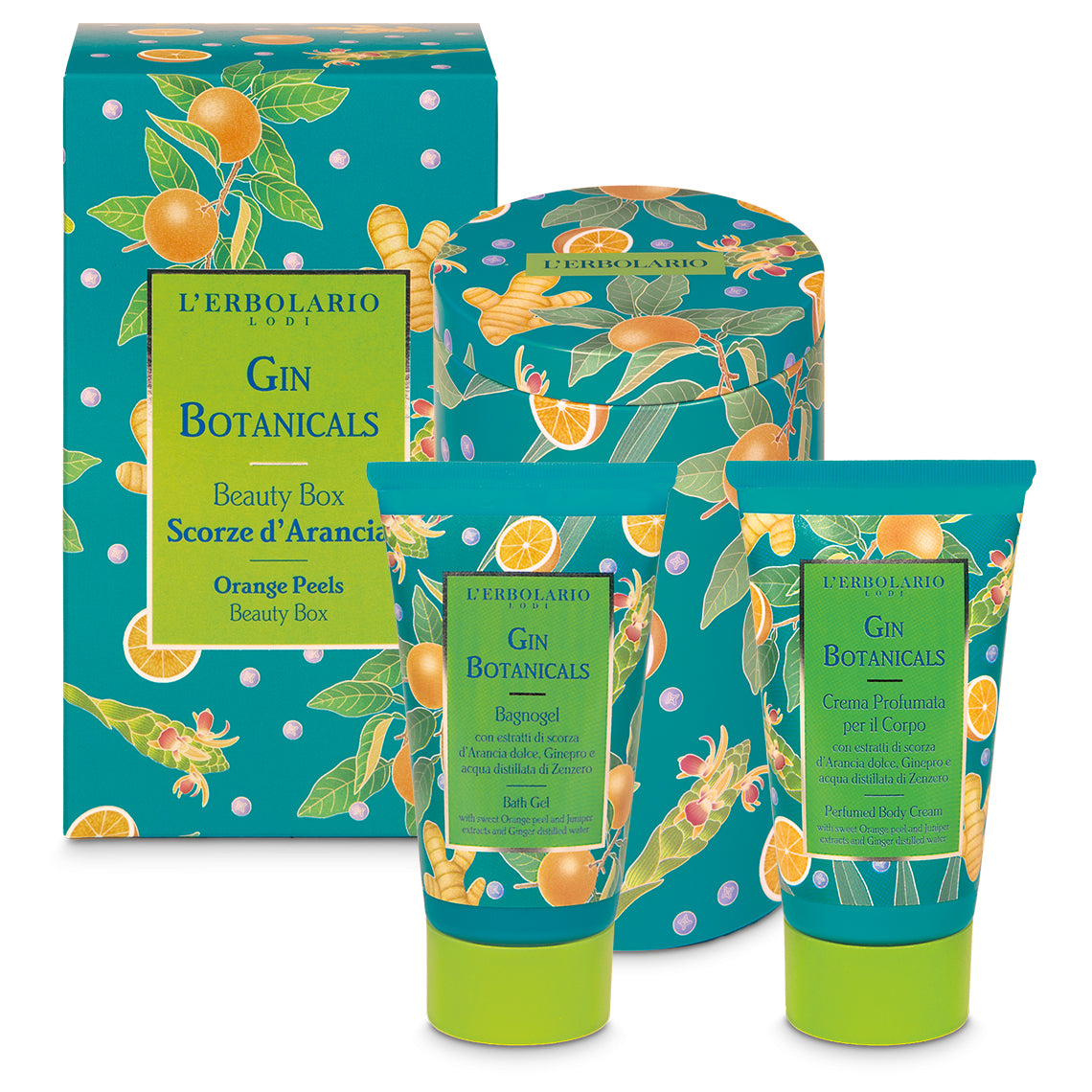 Gin Botanicals Beauty Box Scorze d’Arancia