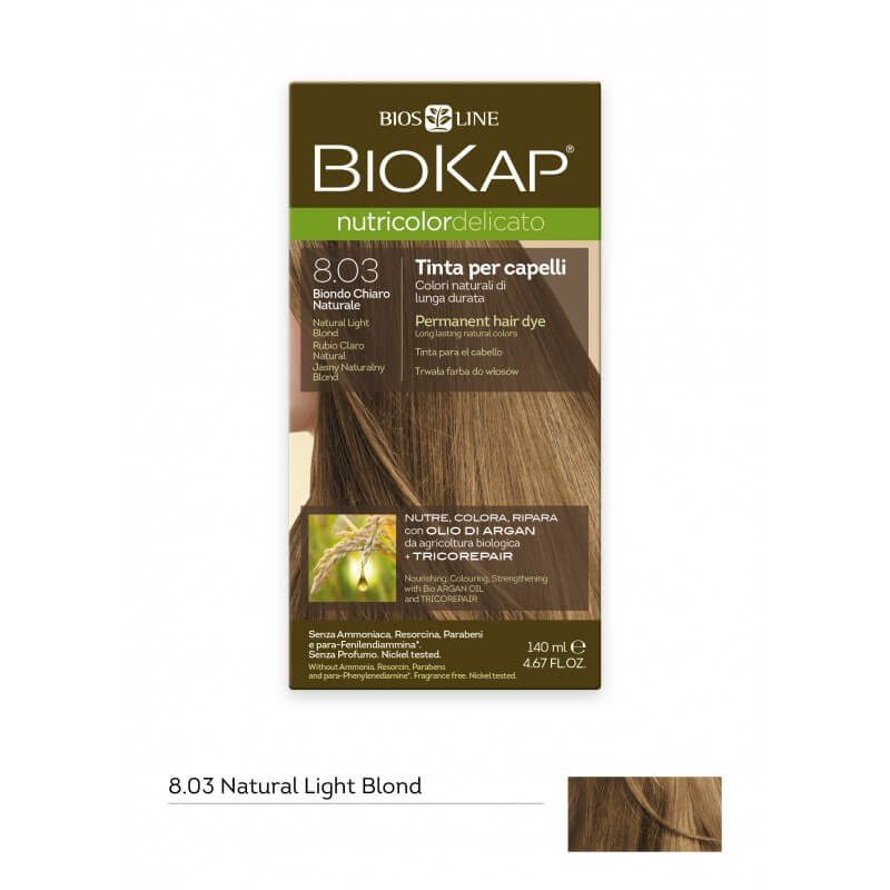 Nutricolor Delicato 8.03 Biondo Chiaro Naturale 140ml
