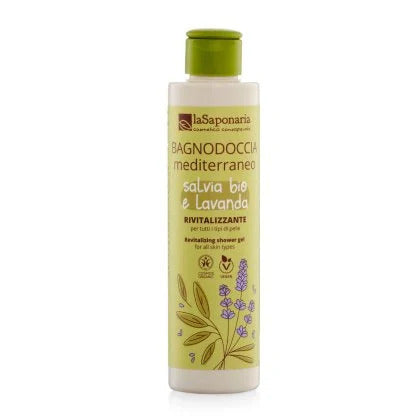 Bagno Doccia Mediterraneo - Salvia Bio e Lavanda