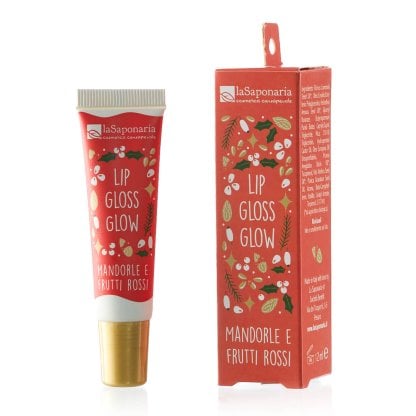 Lip Gloss Glow Mandorle e Frutti Rossi