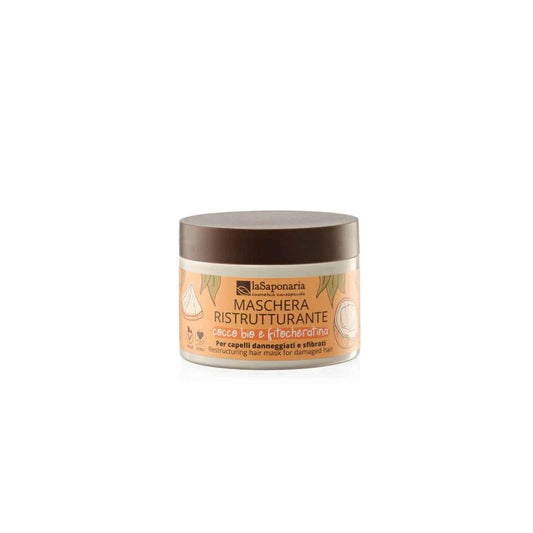 Maschera Ristrutturante Cocco Bio e Fitocheratina 200ml