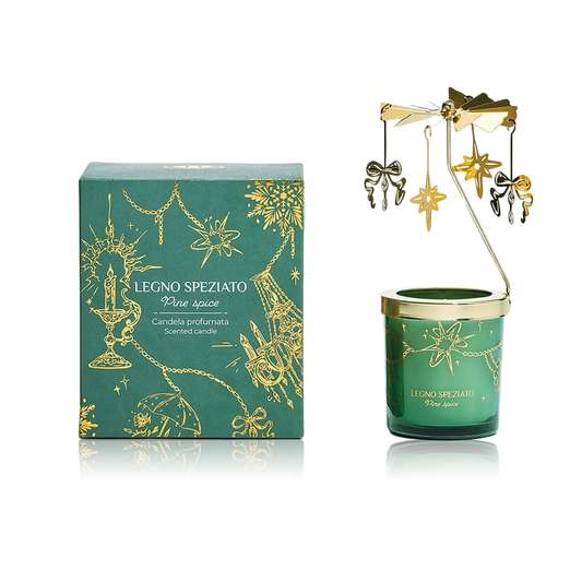 Candela Carosello - Legno Speziato 150g