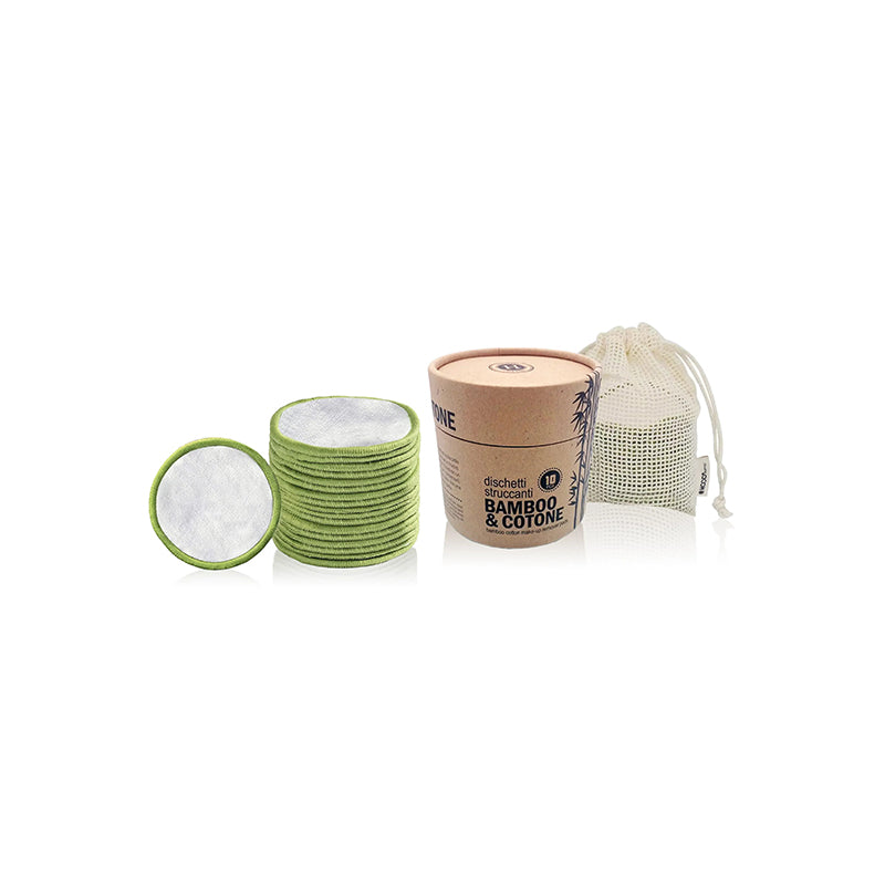 Dischetti struccanti Bamboo & Cotone