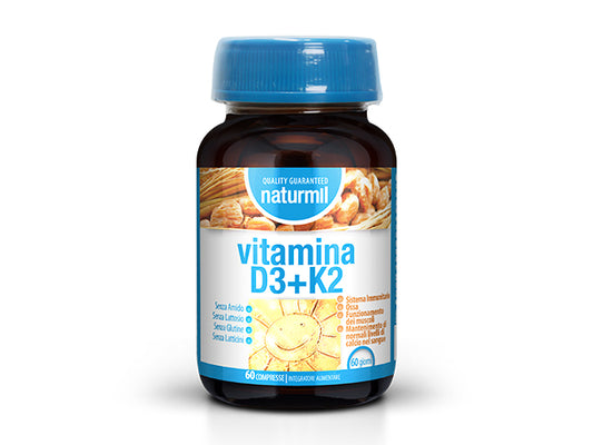 Naturmil Vitamina D3+K2 60 cp.